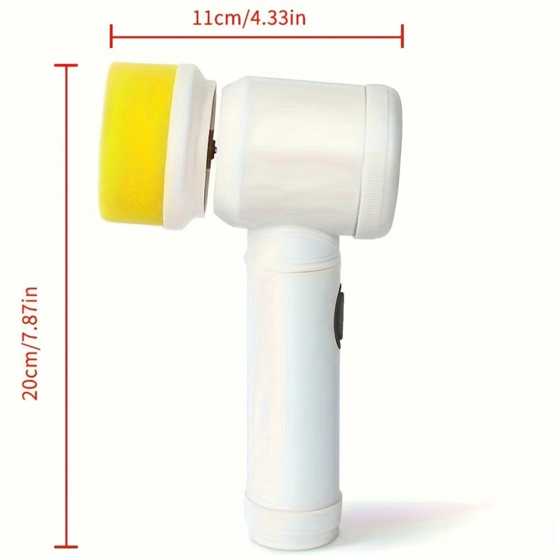 Escova de Limpeza Elétrica Multifuncional 5 em 1 Rotativa